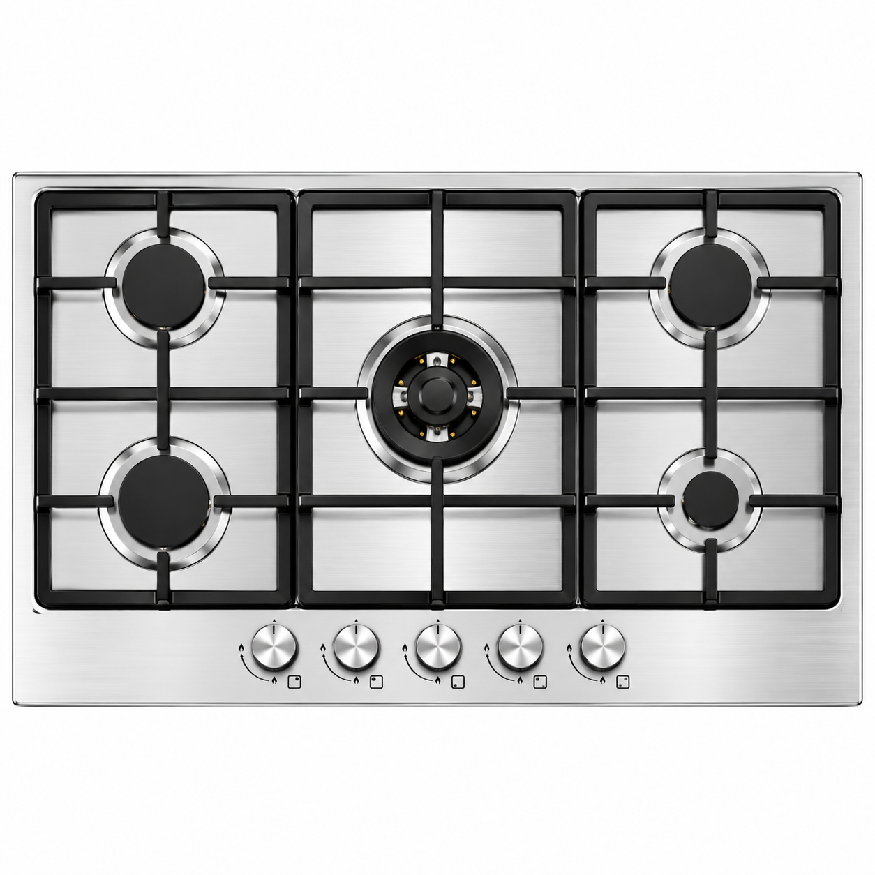 86CM 5 Gas Burner Hob